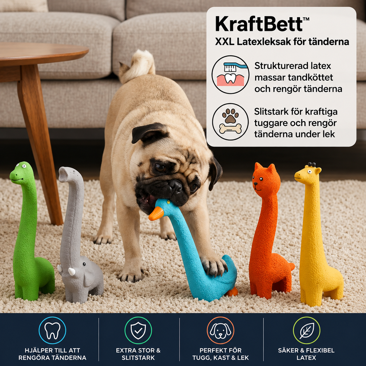 KraftBett™ – Den Tåliga Tuggleksaken Som Rengör Tänderna